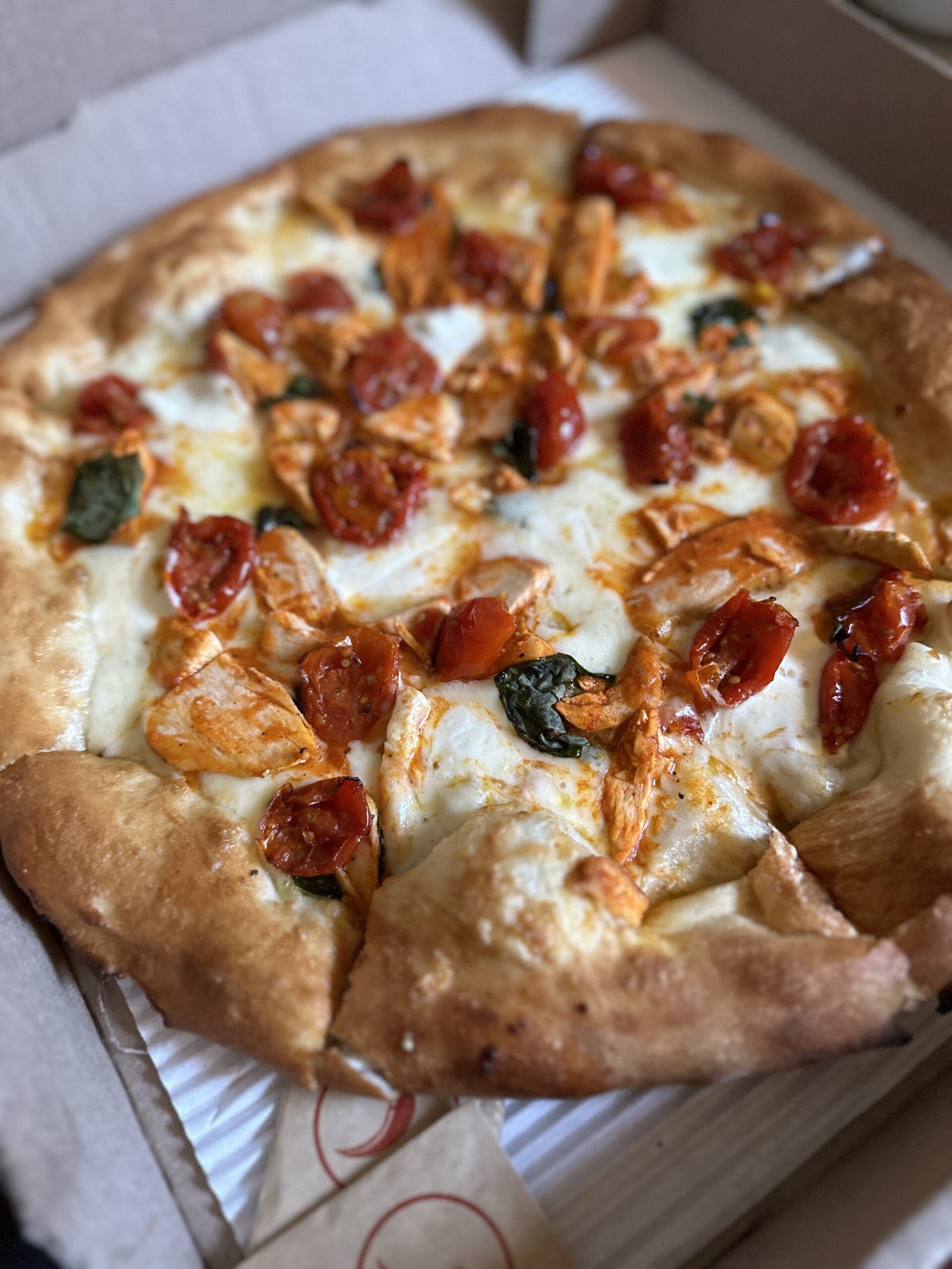 caprice with buffalo chicken